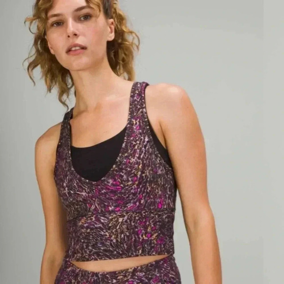 LULULEMON POWER PIVOT TANK TOP IN TOPOGRAPHY MULTI COLOR - Picture 2 of 8